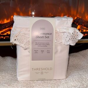 Threshold Cream Performance Sheet Set